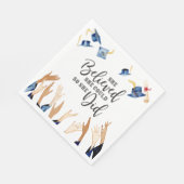 Ze geloofde dat ze kon afstuderen caps servet (Hoek)