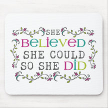 Ze geloofde dat ze kon citeren