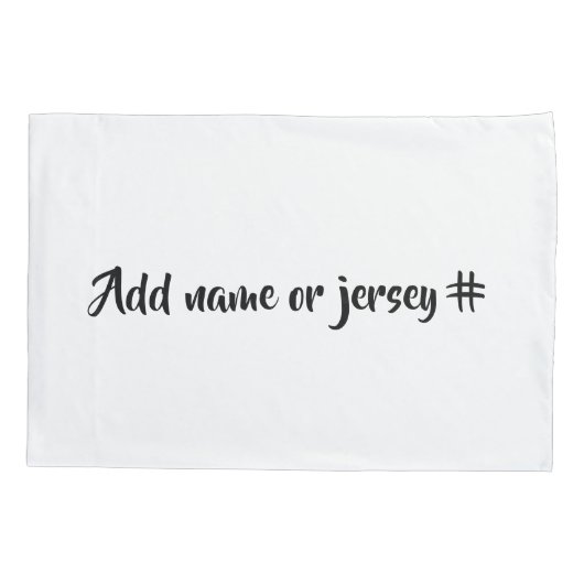 Ze geloofde dat ze Monogram Volleyball kon Kussensloop (Achterkant)