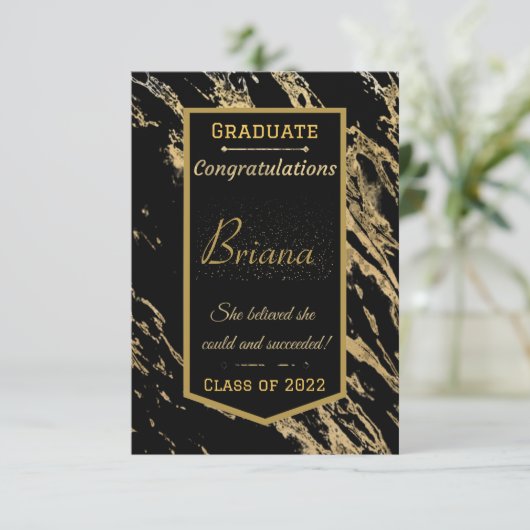 Ze geloofde dat ze succes had met de Kaart van Afs (Staand voorkant)