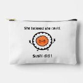 Ze geloofde dat ze sushi deed-grappige woordspelin etui (Voorkant)