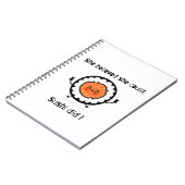 Ze geloofde dat ze sushi deed-grappige woordspelin notitieboek (Linkerzijde)