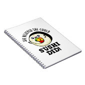 Ze geloofde dat ze sushi kon maken Leuke grap over Notitieboek (Rechterzijde)