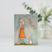 Ze geloofde in een ijsband - postkaart (Staand voorkant)