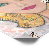 Ze geloofde in Herself - Inspirerend Art Poster (Hoek)