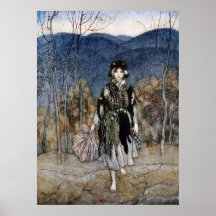 Ze ging langs, ging langs en ging verder.