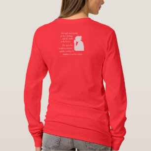 Ze glimlacht bij het Future Women's Long Sleeve Sh T-shirt
