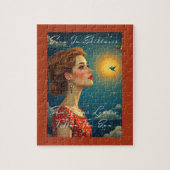 Ze gloeit harder dan de zon legpuzzel (Verticaal)