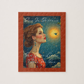 Ze gloeit harder dan de zon legpuzzel