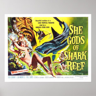 Ze gods of Shark Reef  film poster