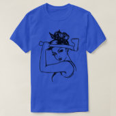 Ze gooit 1 t-shirt (Design voorkant)