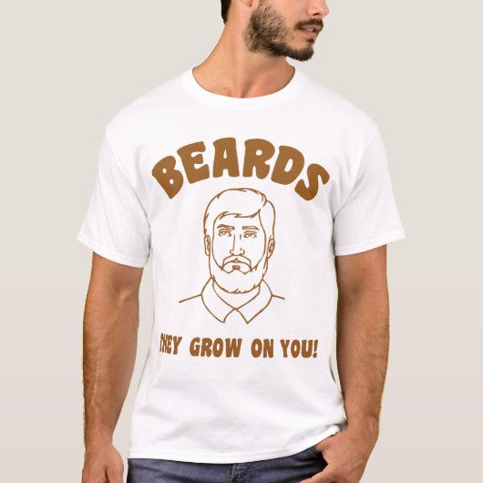 Ze groeien op je. t-shirt (Voorkant)