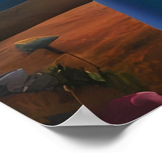 Ze hadden de Run van het huis Ken Gage Psychedelic Poster (Hoek)