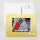 Ze hadden geen speelgoed briefkaart (Voorkant / Achterkant)