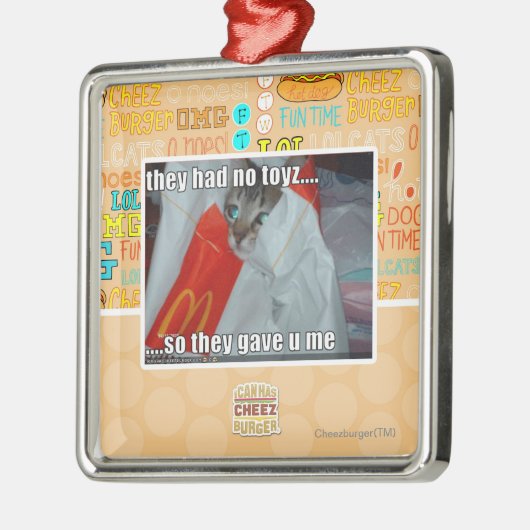 ze hadden geen toyz metalen ornament (Links)