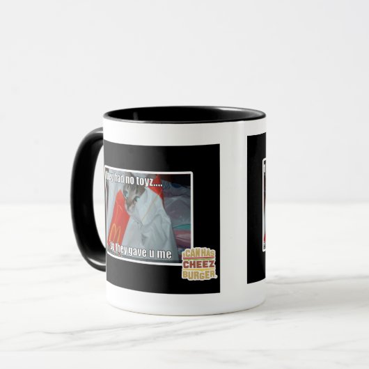 ze hadden geen toyz mok (Voorkant links)