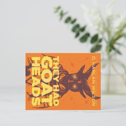 Ze hadden geitenkoppen briefkaart (Staand voorkant)