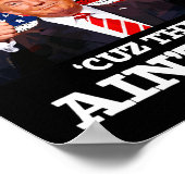 Ze haten de VS omdat ze geen Amerikaanse Donald Tr Poster (Hoek)