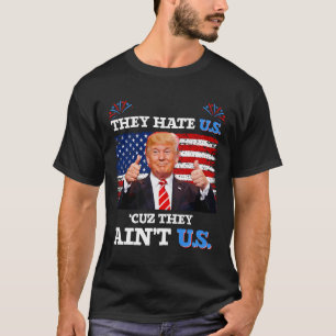 Ze haten de VS omdat ze geen Amerikaanse Donald Tr T-shirt