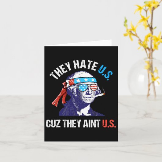 Ze haten ons omdat ze ons niet grappig vinden 4 ju kaart (Gele Bloem)