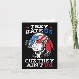 Ze haten ons, want ze schilderen ons Amerikaanse v Kaart
