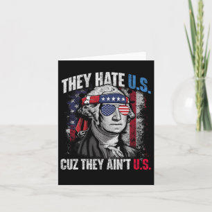Ze haten ons, want ze zijn niet Amerikaanse vlag 4 Kaart