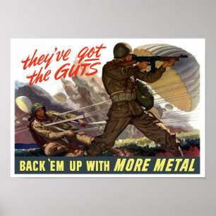 Ze hebben de ingewanden... terug met meer metaal. poster