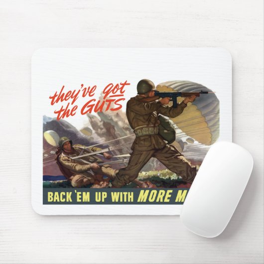 Ze hebben de ingewanden — WW2 Muismat (Met muis)