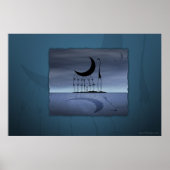 Ze hebben de maan gestolen poster (Voorkant)