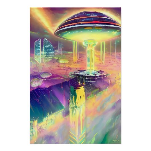 Ze hebben de planeet droog gezogen bij de eerste l perfect poster (Voorkant)