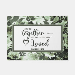 Ze hebben een leven gebouwd waar ze van houden deurmat