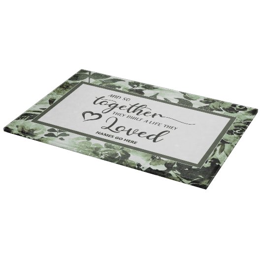 Ze hebben een leven gebouwd waarvan ze houden van  snijplank (Hoek)