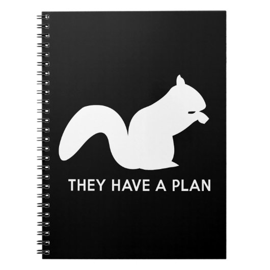 Ze hebben een plan notitieboek (Voorkant)