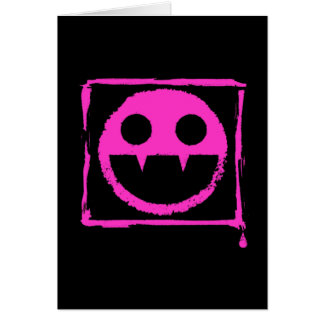 Ze hebben een walgelijke meid vamp Smily n' Fangs!