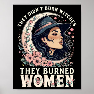 Ze hebben geen heksen verbrand die vrouwelijke fee poster