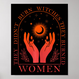 Ze hebben geen heksen verbrand die vrouwelijke fee poster