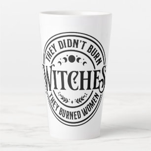 Ze hebben geen heksen verbrand latte mok