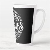 Ze hebben geen heksen verbrand latte mok (Rechts)