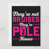 Ze hebben geen kneuzingen, maar pole kisses dans kaart (Achterkant)