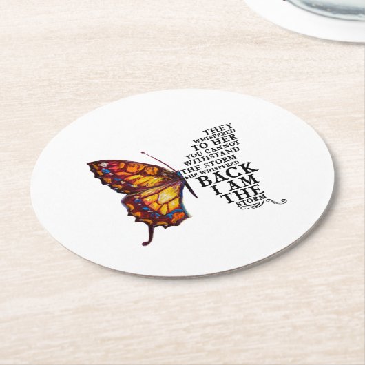 Ze hebben haar gegrift... dat je niet kan weerstaa ronde kartonnen onderzetter (Gebogen)