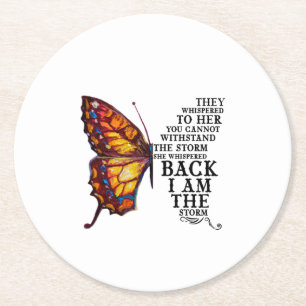 Ze hebben haar gegrift... dat je niet kan weerstaa ronde kartonnen onderzetter