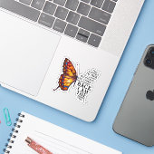 Ze hebben haar gegrift... dat je niet kan weerstaa sticker (Laptop met iPhone)