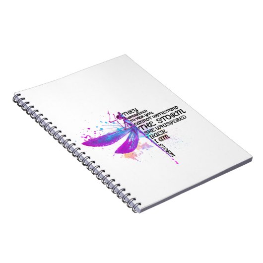 Ze hebben haar gegrift dat je niet tegen Storm kun Notitieboek (Rechterzijde)