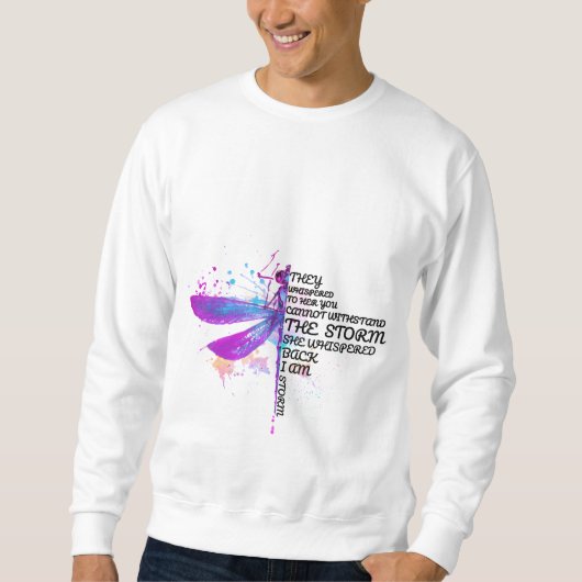 Ze hebben haar gegrift dat je niet tegen Storm kun Trui (Voorkant)