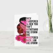 Ze hebben haar gegrift... je kunt niet tegen de St Kaart (Voorkant)