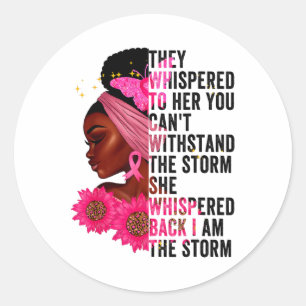 Ze hebben haar gegrift... je kunt niet tegen de St Ronde Sticker