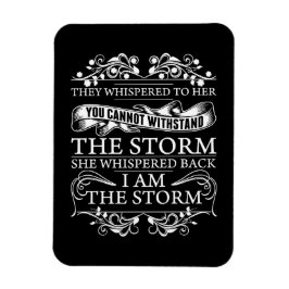 Ze hebben haar gegrift terwijl ik het Storm ben. Magneet