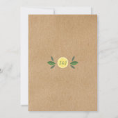 Ze hebben hun hoofdpers squeeze citroen koppel bab kaart (Achterkant)