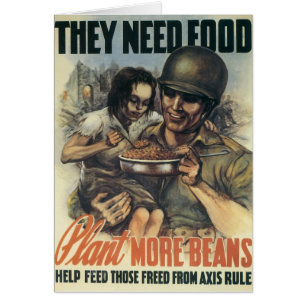 Ze hebben voedsel nodig ~ Plant meer bonen