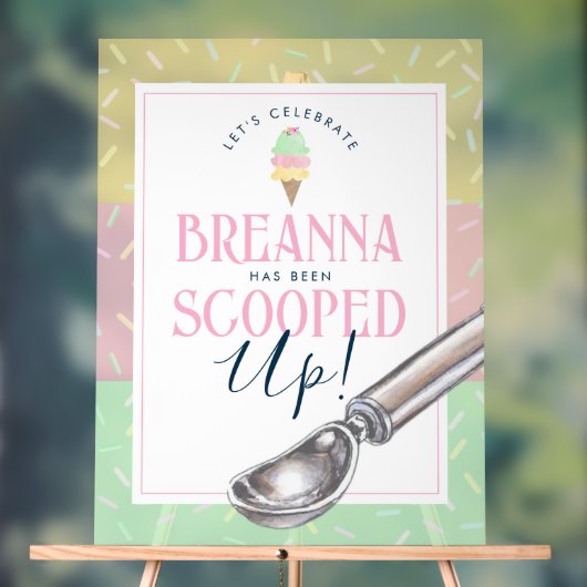 Ze heeft 3 Shade Scoop oped Acryl Bord (Neutraal)